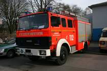 Feuerwehr Recklinghausen
LF 16/12
RE 6040
IVECO Magirus
Florian Recklingausen 0/44/2
Aufgenommen auf der Palmkirmes in Recklinghausen am 24.3.2010.