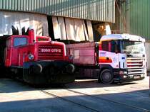 SCANIA 1240 contra 2060 076-3; BRUCK/Leitha 071129