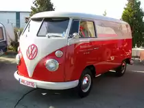 Kastenwagen VW T 1 der Baujahre 1963 - 1967 aus dem landkreis Prignitz beim 6. gro�e TATRA-Treffen Seehausen/Altmark 20.09.2009
