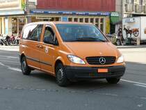 BVB - Mercedes Vito unterwegs in der Stadt Basel am 19.03.2010