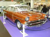 Chevrolet 4-door Sedan Bel Air Series 2400 1957. Essen Motor Show am 07.12.2008.