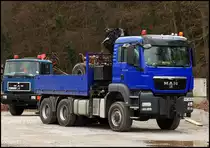 MAN TGS 33.480L am 28.03.2010 in Hohenlimburg.