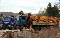 MAN 19.322 und MAN TGS 33.480L. (28.03.2010)