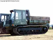 Raupendumper vermutlich Mitsubishi LD 1000 - 13 t Leergewicht, Raupenfahrwerk - fotografiert zum 6. Tatra-Treffen Seehausen am 19.09.2009 - Copyright @ Ralf Christian Kunkel 