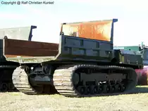Raupendumper vermutlich Mitsubishi LD 1000 - 13 t Leergewicht, Raupenfahrwerk - fotografiert zum 6. Tatra-Treffen Seehausen am 19.09.2009 - Copyright @ Ralf Christian Kunkel 