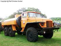 Ural 375 D Tanklastwagen - fotografiert am 25.07.2009 zum Museumfest am Blaulichtmuseum Beuster - Copyright @ Ralf Christian Kunkel