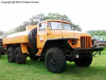 Ural 375 D Tanklastwagen - fotografiert am 25.07.2009 zum Museumfest am Blaulichtmuseum Beuster - Copyright @ Ralf Christian Kunkel