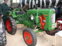 Stihl 140 steht im Technikmuseum Sinsheim im Mrz 2010