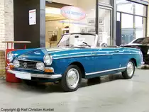 Peugeot 404 Superluxe Cabriolet Automatique - Baujahr 1963, Frankreich - fotografiert am Meilenwerk Berlin am 09.11.2009 - Copyright @ Ralf Christian Kunkel 
