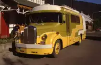 Januar 2002: In Argentinien ist das Paradis f�r LKW-Oldtimerfans.
Was da noch normal auf den Strassen rumf�hrt kennt man in Europa nur noch aus Indiana-Jones-Filmen.
