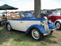 DKW IFA F 8 Cabrio, Baujahr 1954, aus dem Landkreis Gstrow beim 16. Oldtimer- und Traktorentreffen, Alt Schwerin/Meckl. 08.08.2009