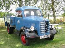 Lieferwagen BORGWARD B 2000 A aus der Hansestadt Hamburg, Meetzen 16.08.2009