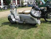 Motorroller  Berlin  in Meetzen 16.08.2009