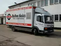 Mercedes-Werkstattwagen an einer Reifenstation am 26.M�rz 2010 in Bergen/R�gen.