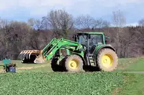 John Deree 731  macht sich vom Acker  - Euskirchen 27.03.2010