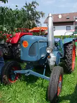 LANZ-BULLDOG nimmt bei der Oldtimerausstellung in Antiesenhofen teil;090809