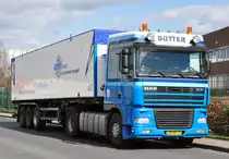 DAF XF 95.430 der  Butter Group Europe  in Weilerswist - 27.03.2010