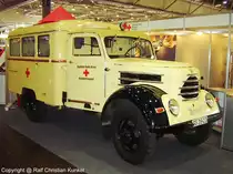 Robur Garant 30 K 4x4 KTW - Krankentransportwagen des Deutschen Roten Kreuzes der DDR - fotografiert im Mai 2007 auf der AMI 2007 in Leipzig - Copyright @ Ralf Christian Kunkel