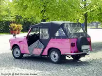 AWZ Trabant 1.1 Tramp (Sachsenring, IFA) - fotografiert am 02.09.2006 zum Ostmobil Meeting Magdeburg (OMMMA 2006) im Elbauenpark/Magdeburg - Copyright @ Ralf Christian Kunkel