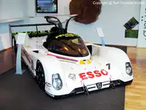 Peugeot 905 Evolution 1 Gruppe C - Sportwagen-Prototyp, Rennsportwagen Le Mans - fotografiert am 13.09.2007 in der Peugeot Avenue - Copyright @ Ralf Christian Kunkel