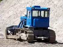 ChTZ T-130 M4G-5 - Hersteller: Tscheljabinsker Traktorenwerke, UdSSR - fotografiert am 04.05.2008 im Land Brandenburg - Copyright @ Ralf Christian Kunkel