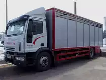 IVECO-Eurocargo150E150 erwartet die erstandenen Pferde;100217