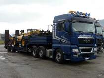 MAN Sattelschlepper abgestellt in Mnsigen am 21.03.2010 .. 10:23:11, Belichtungsdauer: 0.006 s (10/1600) (1/160), Blende: f/4.0, ISO: 100, Brennweite: 7.00 (70/10), 