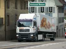 MAN Sattelschlepper unterwegs in Aarwangen am 25.03.2010