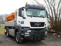 MAN Kipper abgestellt in Mnsingen am 21.03.2010 .. 10:24:22, Belichtungsdauer: 0.008 s (10/1250) (1/125), Blende: f/4.0, ISO: 100, Brennweite: 7.00 (70/10), 