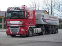 DAF-Kipper am 28.Mrz 2010 in Bergen/Rgen.