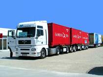 MAN 60Tonnen Sattelzug;  Mnchen 050603