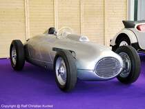 Formel II Rennwagen (2000 cm) - Basis BMW 328 ca. 130 PS, Entwicklung und Konstruktion: Krause, Reif, Hufnagel - Bauzeit 1949/50 - Rohrrahmen, Starrachse hinten, Einzelradaufhnung vorn, Blattfedern -  fotografiert am 10.03.2007 zur Automobil Dresden - Copyright @ Ralf Christian Kunkel