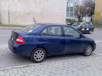 Toyota Prius Hybrid, Generation I.  Aufgenommen: 07.04.2010