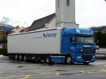 DAF XF abgestellt in Plachy am 04.04.2010
