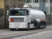 DAF XF Sattelschlepper unterwegs in Aarwangen am 25.03.2010