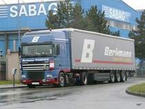 DAF XF Sattelslepper abgestellt in Biel-Bzingen am 21.03.2010