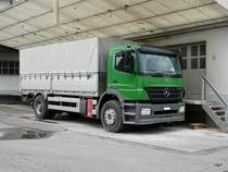 Mercedes Axor abgestellt in Echallens am 04.04.2010