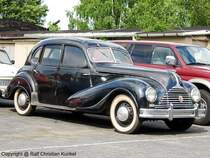 EMW 340-2 Exportfahrzeug fr Schweden reimportiert - Hersteller: VEB Eisenacher Motorenwerke, DDR - fotografiert am 12.08.2005 im Land Brandenburg - Copyright @ Ralf Christian Kunkel