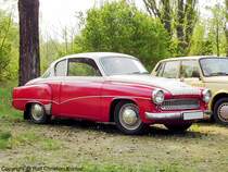 AWE Wartburg 311-3 Reise-Coupe 2+2 - Hersteller: VEB IFA-Automobilwerk Eisenach - fotografiert am 06.05.2006 zum 7. Wartburg-Treffen in Wnsdorf/Waldstadt im Land Brandenburg - Copyright @ Ralf Christian Kunkel