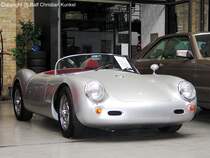 Porsche 550 Spyder - Baujahr 1955 - fotografiert im Meilenwerk Berlin zu den Oldtimertagen Berlin/Brandenburg am 20.05.2006 - Copyright @ Ralf Christian Kunkel 