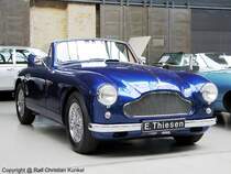 Aston Martin DB2/4 Mk I DHC Mulliner - Baujahr 1955, Grobritannien, DHC = Drophead Coupe, Chassis-Nr. LML/1056, von diesem Cabrio wurden bei Mulliner nur 112 Exemplare gebaut, 6-Zylinder-Reihen-Ottomotor, Hubraum 2.948 cm, Leistung 110 PS (150 PS), komplette Aluminium-Karosserie - fotografiert im Meilenwerk Berlin zu den Oldtimertagen Berlin/Brandenburg am 20.05.2006 - Copyright @ Ralf Christian Kunkel 
