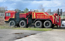 MAN schwerer Berge- und Abschlepp-LKW in Weilerswist - 27.03.2010