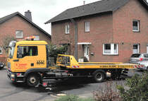 MAN TGL 10.180 Abschleppfahrzeug im Auftrag des ADAC, Euskirchen 23.03.2010