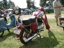 Motorrad JAWA 350 aus dem Landkreis Parchim in Meetzen 16.08.2009