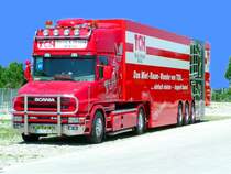 Scania, einfach mieten und abrauschen; Mnchen050603
