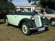 IFA DKW F 8 Luxus-Cabriolet aus dem Landkreis Nordwestmecklenburg beim 8. Oldtimertreffen Hagenow 30.08.2009