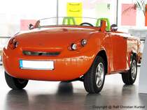 AWZ Trabant 601 Speedster mit dem Design von Colani - Sachsenring, Baujahr 2002 - fotografiert zur Automobil Dresden am 24.02.2006 - Copyright @ Ralf Christian Kunkel 