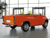 AWZ Trabant 601 Speedster mit dem Design von Colani Heckansicht - Sachsenring, Baujahr 2002 - fotografiert zur Automobil Dresden am 24.02.2006 - Copyright @ Ralf Christian Kunkel 