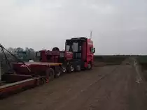 Der Scania von einer anderen Perspektive am 13.04.10