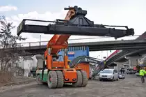 Container Hebe- und Tansportfahrzeug - Brohl 02.04.2010